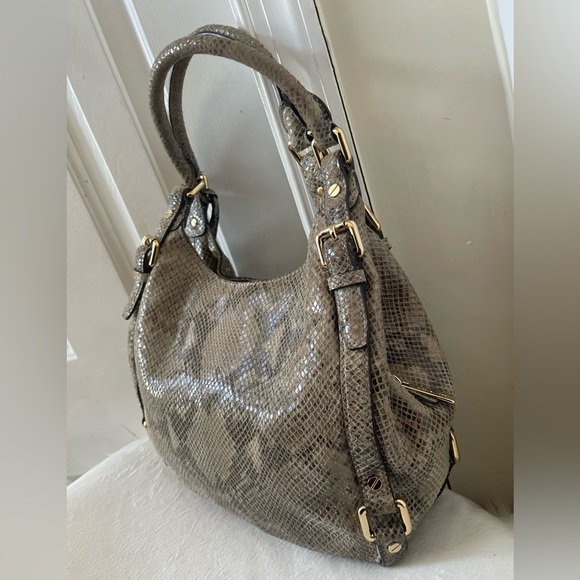 Michael Kors Python Pattern Shoulder Bag - EUC - Picture 5 of 13